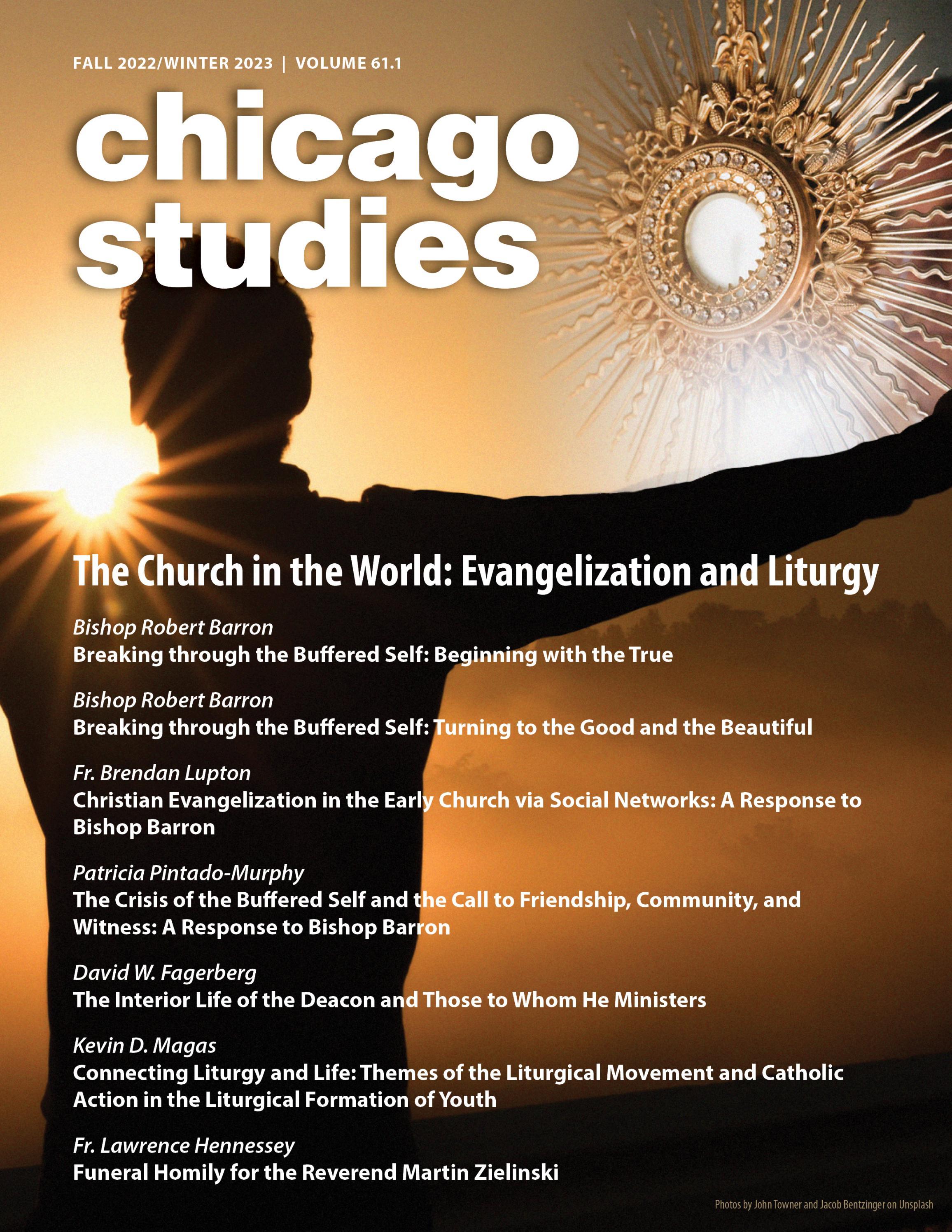 Chicago Studies Fall/Winter 2023 by Chicago Studies - Issuu
