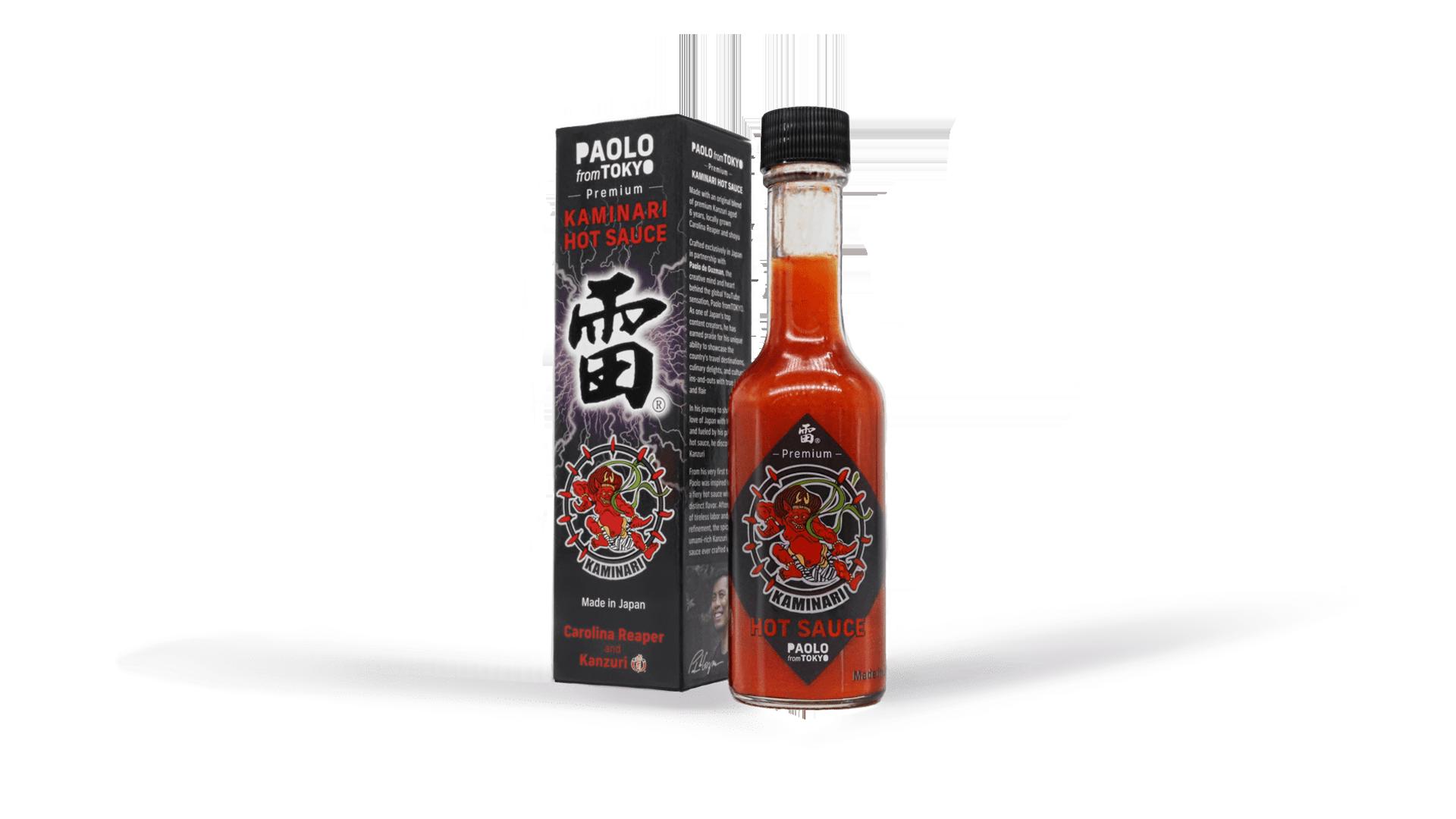 Premium kaminari hot sauce | Paolo fromTOKYO Shop