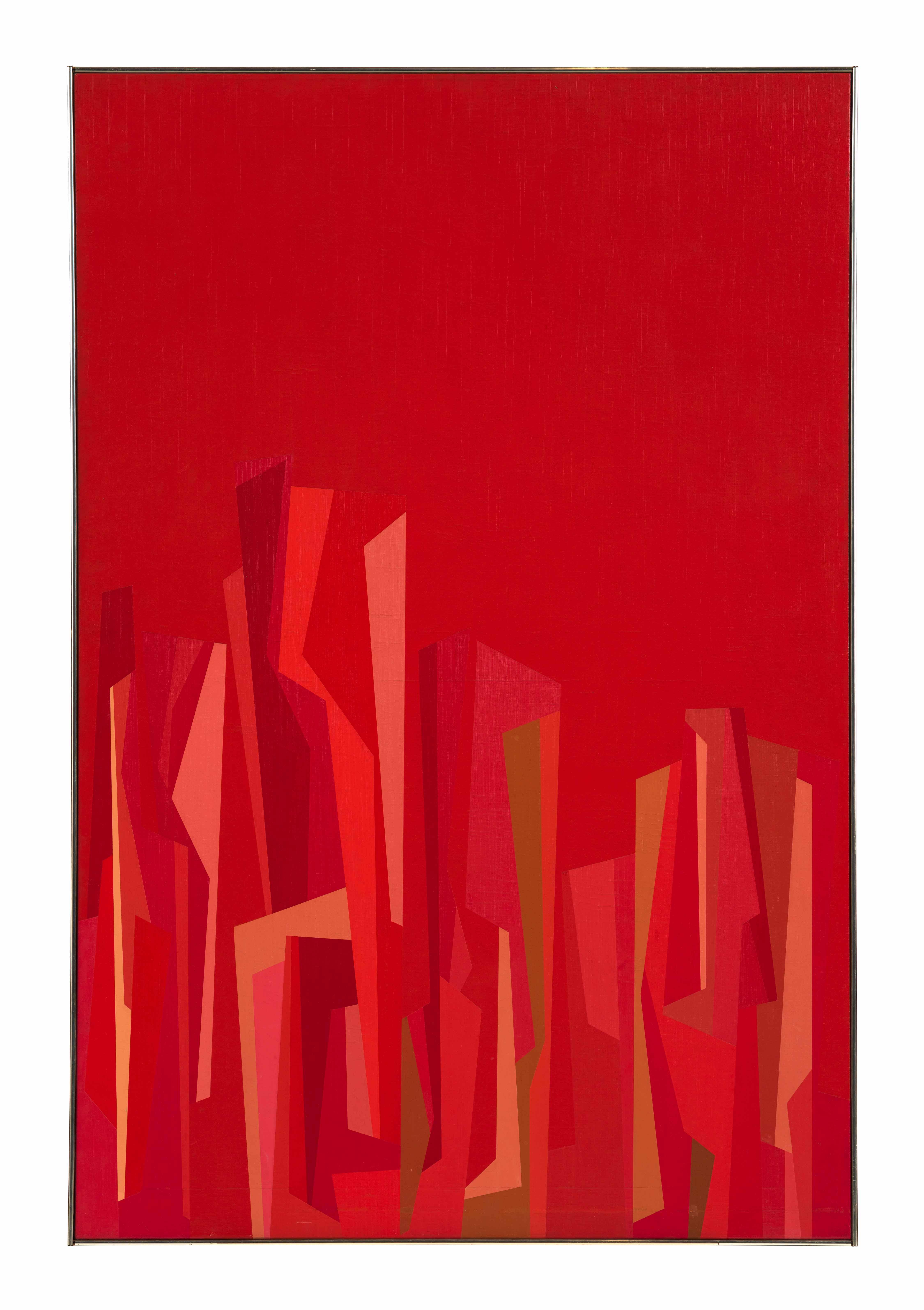 The Benton Museum of Art at Pomona College - Form in Red and Orange