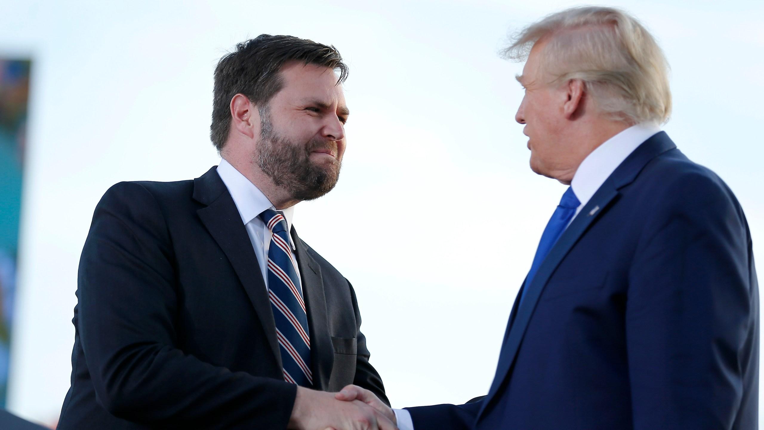 Trump becomes target of new ad after Ohio Senate endorsement – KGET 17