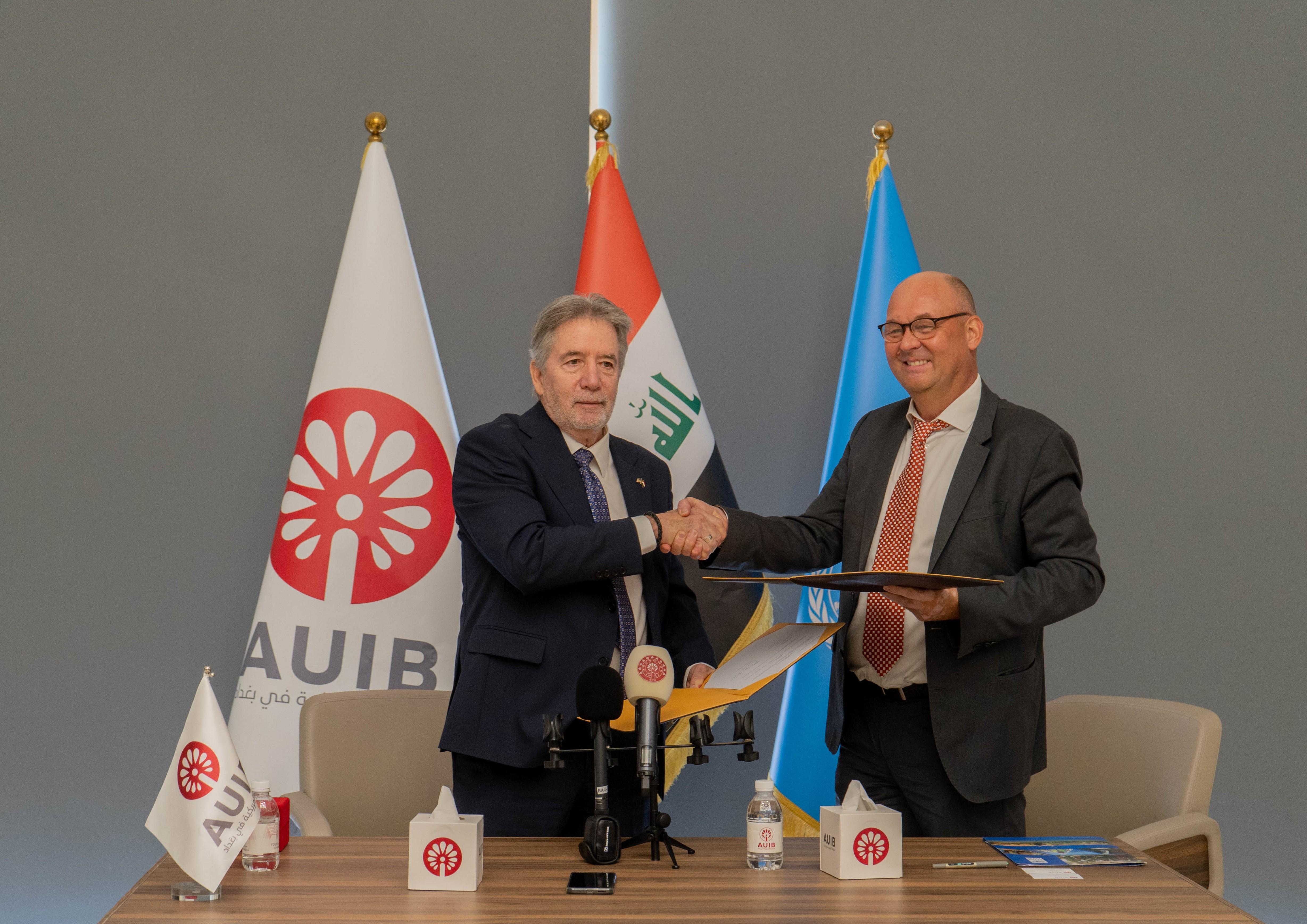 A promising partnership: UNDP and AUIB join hands for Iraq's ...