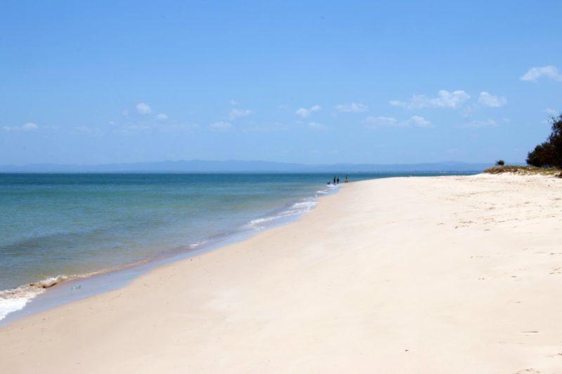 la punta di Bribie Island